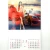 Import Wire-o binding printed wall calendar from China