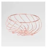 Wire Rose Gold  Fruit Bowl
