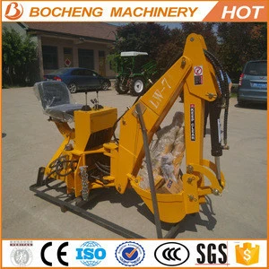 with attachments LW series tractor backhoe