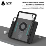 With Kickstand Anti-fall Genuine Leather 2 in 1 shockproof in Tpu Tablet Covers case for ipad pro 11 and ipad air 10.9 inch