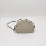 Women Waist Bag Fashion Belt Packs Round Fanny Packs Stylish Pu Waist Pouch Adjustable Belt Chain Shoulder Bag