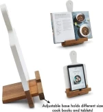 Wood Cutting Board Cheese Board CookBook Holder Stand