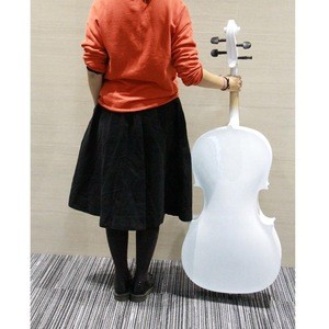 Wood Stradivari String Instrument With Accessories Case Outfit Gloss Colorful White Plywood Violoncelle Gloria Violoncello Cello