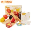 Wooden kitchen toy set Try to Cutting Set-Fruit producer toy