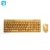 Import Wooden wireless keyboard and mouse set bamboo wood laptop keyboard from China