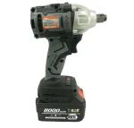 Wrench Electric Cordless 1/2 inch Drive Square with 14/17/19/22mm Socket Set 18V Power Wrench