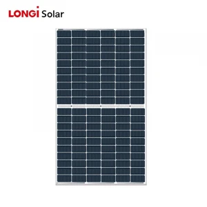 X29-4 Longi_solar_panel 380w 370w 360w 350w 340w 330w bifacial double glass 60 cell bifacial panel