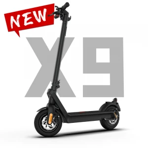 X9 scooter 10 Inch Big Motor Power 36V 500W 1000W 40km/h 120km  Lithium Battery Mileage  Portable electric scooter