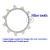 Import XTOS 11 Speed Cassette Road Bike Freewheel 11-32T Bicycle Parts 22S Flywheel Sprockets bicycle parts from China