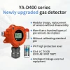 Yaoan honeywell sensor fixed gas detector combined CO lel CL2 PH3 NO NO2 gas detector easy use