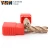 Import YRN China Manufacturer HRC55 CNC 4 Flute Solid Carbide Milling Cutter Flat End Mill from China