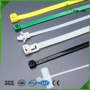 Zhe Jin Shopping Online Cheap Plastic Building Material Self-locking Nylon 66 Cable Zip Ties China Manufactory