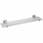 Zinc Alloy Chrome Square Bathroom Accessories Set Wall Mounted Bath Hardware Sets 6pcs 59050-CR