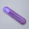 ZL-08L(AT-08L) transparent sterilizer toothbrush holder portable ce toothbrush sterilizer rechargeable uv sanitizer case