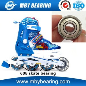 ZrO2 Si3N4 Full or Hybrid Ceramic 608 roller skate wheel bearing
