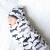 Import 0-12Months Infant Comfortable Bear Printed Sleeping Bags + Hat for Sleeping Bag Baby Sea Lion Envelope for Newborns Supplies from China