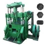 Coconut shell carbon powder rice husk carbon powder coke powder honeycomb coal forming machine