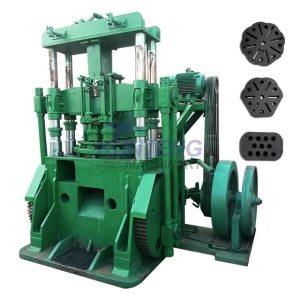 Coconut shell carbon powder rice husk carbon powder coke powder honeycomb coal forming machine