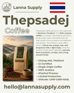 Thepsadej Single Origin Arabica Coffee Beans from Northern Thailand