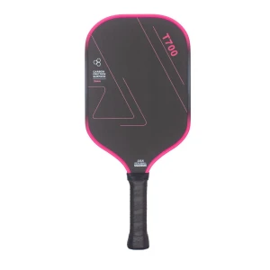 Custom T700 carbon fiber pickleball paddle cold pressing friction surface 16mm pickleball paddle