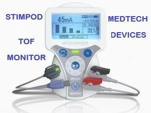 STIMPOD NMS 450x - Nerve Stimulator-Mapper-Locator with Acceleromyography for Muscle relaxation monitoring (NMBA - Neuro Muscular Blockade Agent or TOF monitoring) during General Anesthesia & Peripheral Nerve Stimulator (PNS) (Nerve Mapper-Locator) during Regional Anaesthesia