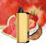 Buy Alibarbar Ingot 15000 Strawberry Coconut Watermelon Disposable Vape Hungary Global Low Price Wholesale