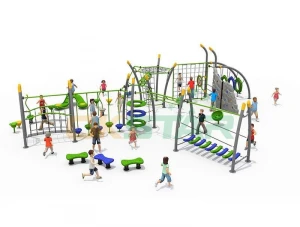 Large Multifunctional Climbing Outdoor Gym Slide Outdoor Playground Equipment For Kids﻿