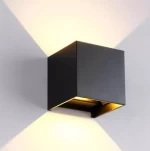 High Performance Aluminum Waterproof Ip65 6 Watt Outdoor Garden Decoration Wall Mounted Led Wall Lamp