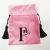 Import Factory price pink color velvet drawstring pouch bag with custom logo from China