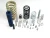 Import Compression spring stainless custom-made adjustable 120mm gold compression from China