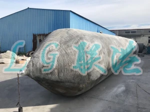 Marine rubber airbag for ship launching and lifting