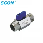 1PC Mini Ball Valve M/M