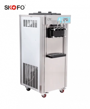 BY-L26-Commercial automatic portable mini softserve cheap ice cream machine home