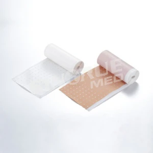 Single use medical surgical Drilled Plaster