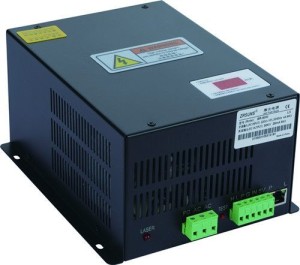 Black color 60W CO2 laser power source for medical equipment