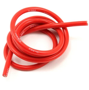 0/2/4/6/8/10/12/14/16/18 Awg Silicone Wire 600V Flexible High Temperature Resistant Electric Wire Strands of Tinned Copper Wire