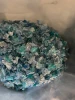 PET flakes cold washed from bottles