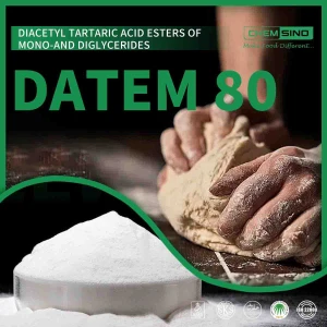 Diacetyl Tartaric Acid Ester of Mono-and Diglycerides (Datem 80%)