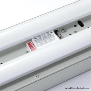 IK10 Double Tubes LED Lighting Fixture easy for installation linear led batten lighting luminaire with high lumen
