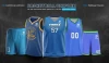 Custom Sublimated Polyester Basketball Uniform Game Day Apparel