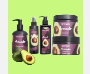 OEM Avocado Body Care Set Deep Nourishing Body