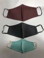 100% Cotton Face Mask, Re-usable,  Washable Face mask