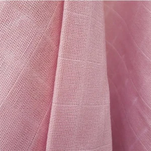 Plain,Dyed Plain Pink Muslin Fabric