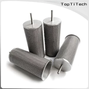 40 Micron Stainless Steel Sintered Wire Mesh Filter Element