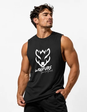 Breathable Men's Slimfit Round Neck Activewear Tank Top