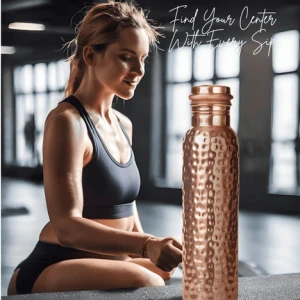 Pure Copper Water Bottle for Drinking