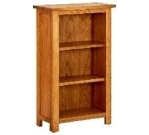 vidaXL Bookcase Natural oak Solid oak wood, MDF Medium Bookcase