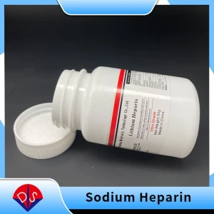 Method of using heparin sodium in blood vessels