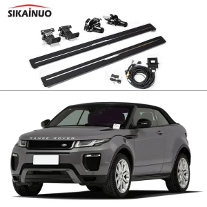 Electric deployable side steps foldable running board automatic powersteps factory price for Land Rover Evoque 2014+