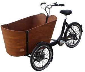 Transport vehicle electric cargo bike  adult tricycle
